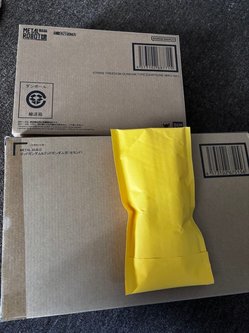 ゴッドガンダム、ストライクフリーダムガンダム弐式 初音ミク Ver.セット