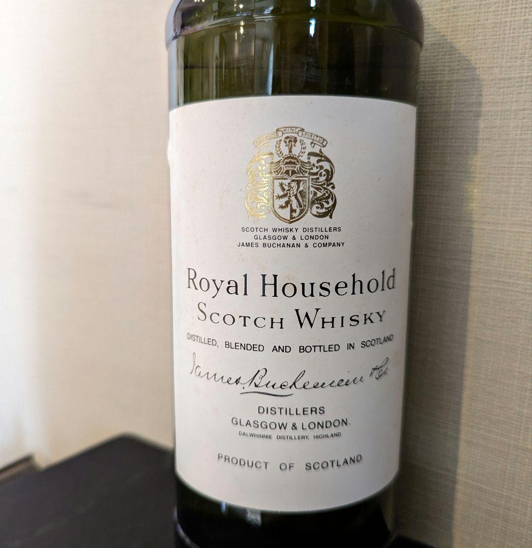 未開栓　ロイヤルハウスホールド 100周年記念ボトル 750ml 木箱付き特級