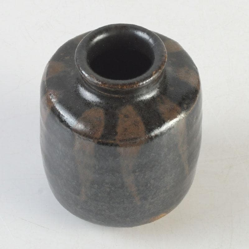 茶道具　瀬戸焼　古瀬戸　茶入　仕覆付　V　9680