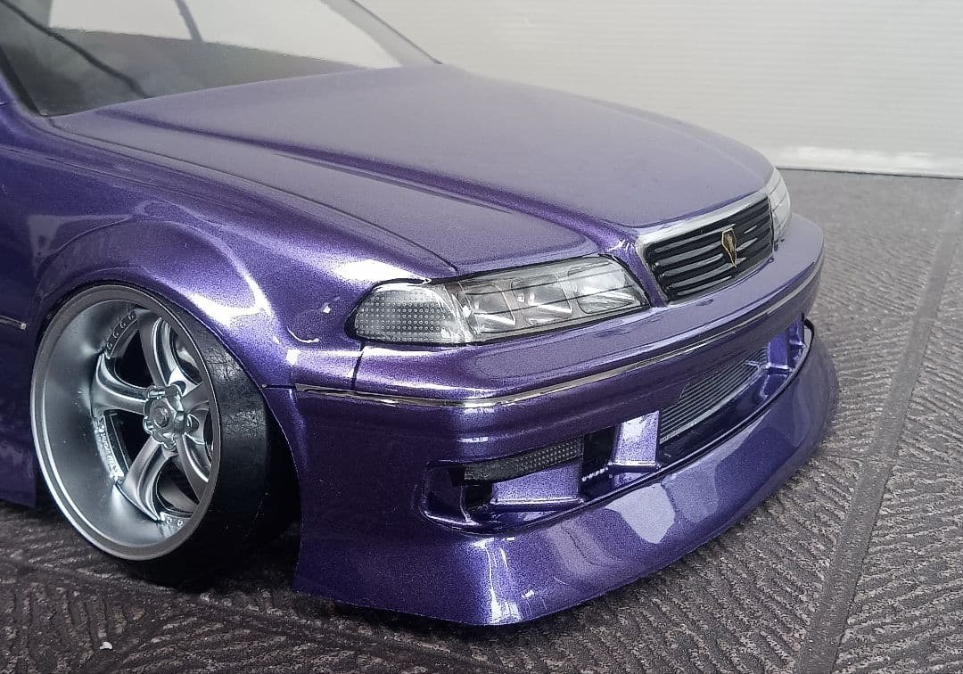 ラジコンボディ　RC−ART JZX100マークⅡボディ