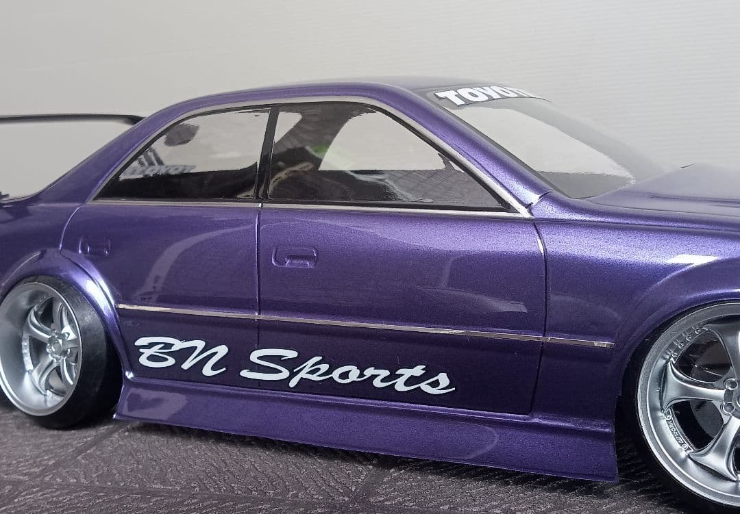 ラジコンボディ　RC−ART JZX100マークⅡボディ