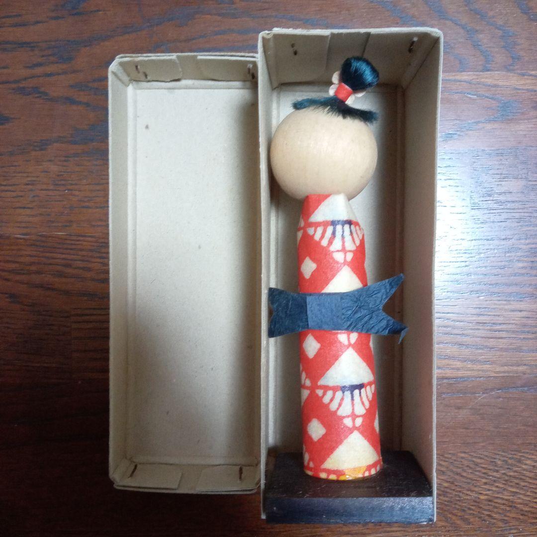 新品 こけし 6体セット 宮下はじめ 卯三郎 又五郎 子雲 竹大 木製 和紙