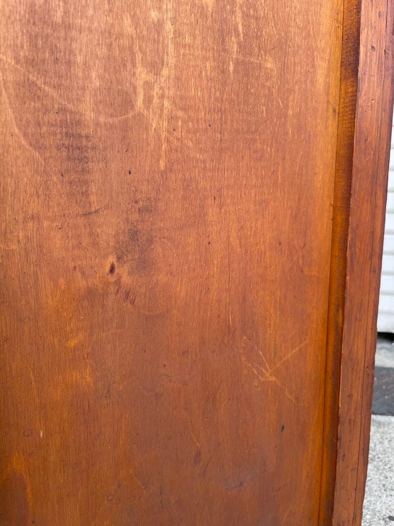 USアンティーク 古い木の引出し チェスト 書類ケース 棚 古家具 ヴィンテージ