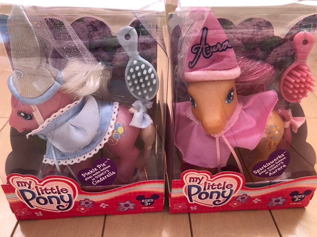 マイリトルポニーG3 ディズニー　シンデレラ　オーロラ姫