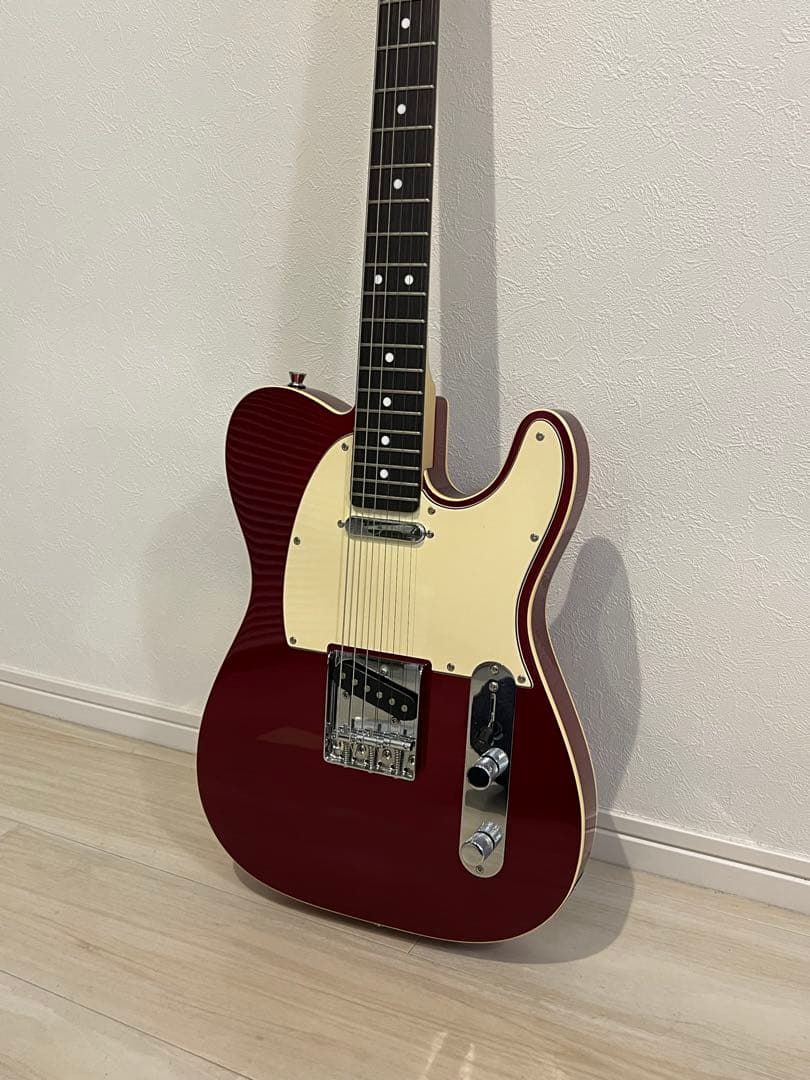 Crews テレキャスター　ギグバッグ付 キャンディアップルレッド