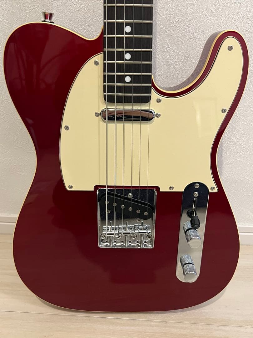 Crews テレキャスター　ギグバッグ付 キャンディアップルレッド