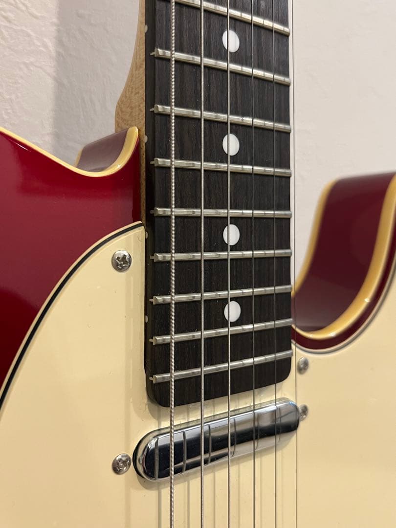 Crews テレキャスター　ギグバッグ付 キャンディアップルレッド