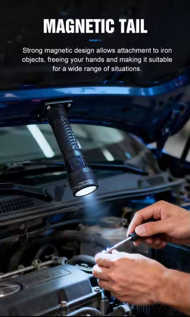 懐中電灯 LEP 白レーザー Vastlite Versa Bow Zoom