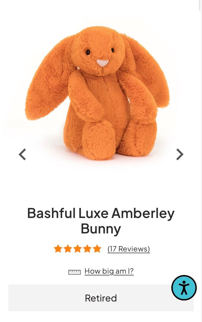 ジェリーキャット　25アニバーサリー　アンバーリーバニー　廃盤　レア　希少