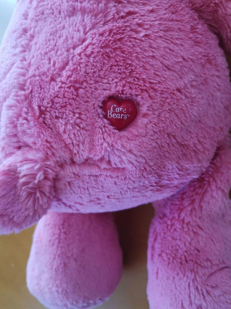 ☆新品・未使用☆ケアベア ぬいぐるみ ふわふわ ラブアロット ハート