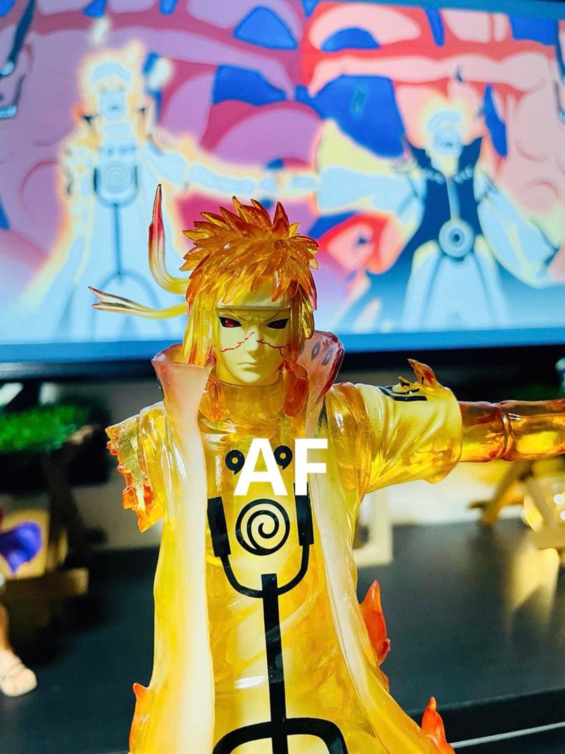 32cm うずまきナルト 波風ミナト 九尾 フィギュア 九喇嘛モード 2セット