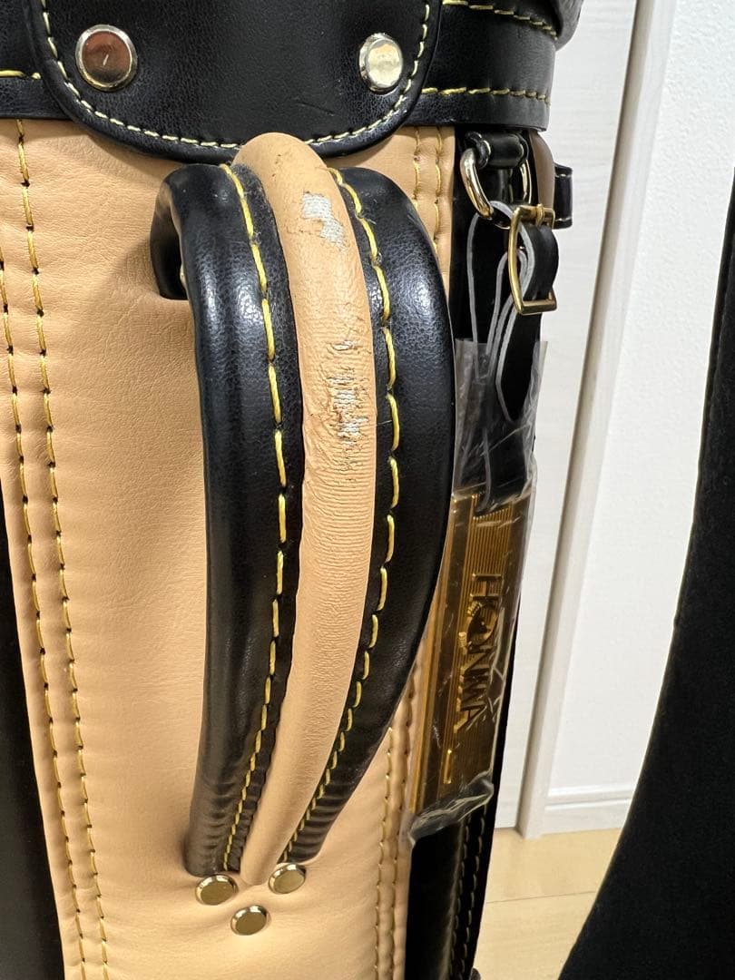 口径8型 本間ゴルフ ホンマ キャディバック レディース ベージュ