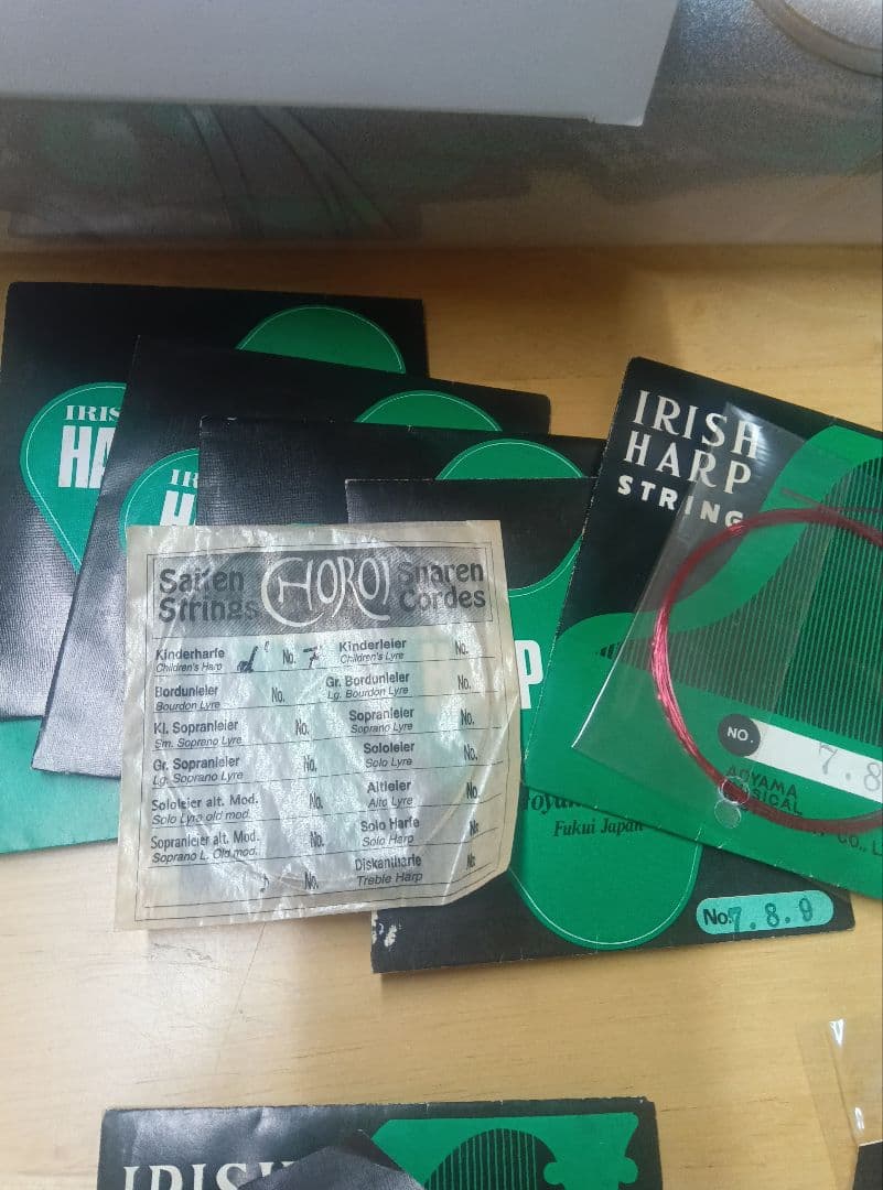 青山ハープ弦39本