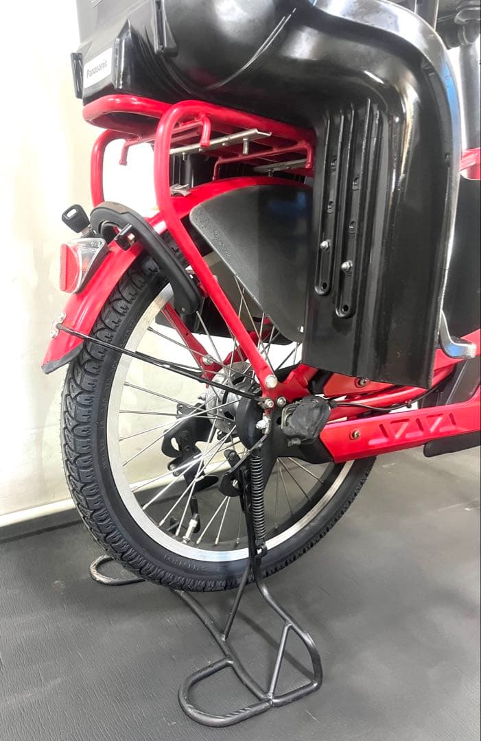 1年保証 新型　ヤマハ　パスバビーアン　20インチ　赤色　電動アシスト自転車