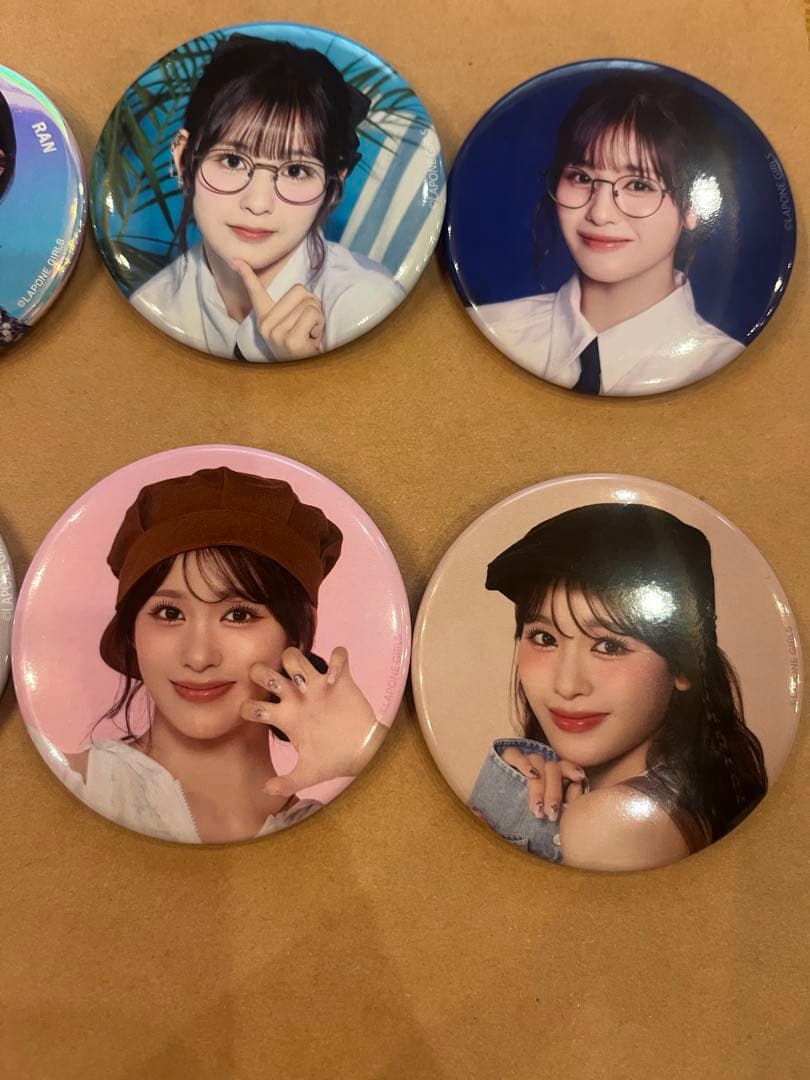 石井蘭 缶バッジ コンプセット 缶バッジホルダー