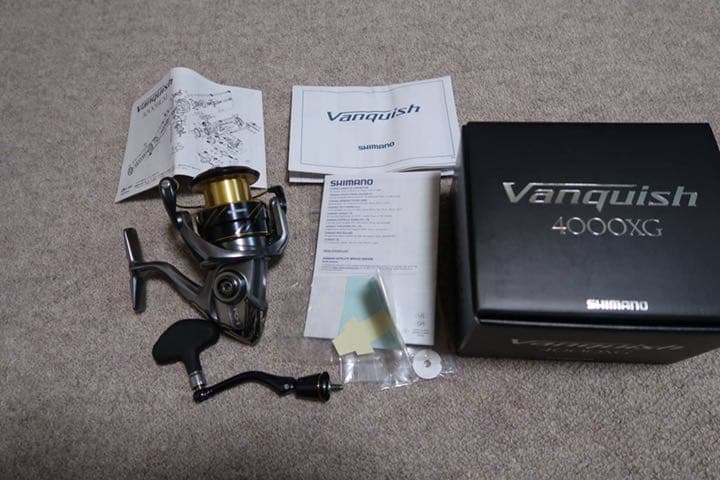 希少美品 SHIMANOシマノVanquish 4000xg オーバーホール済み