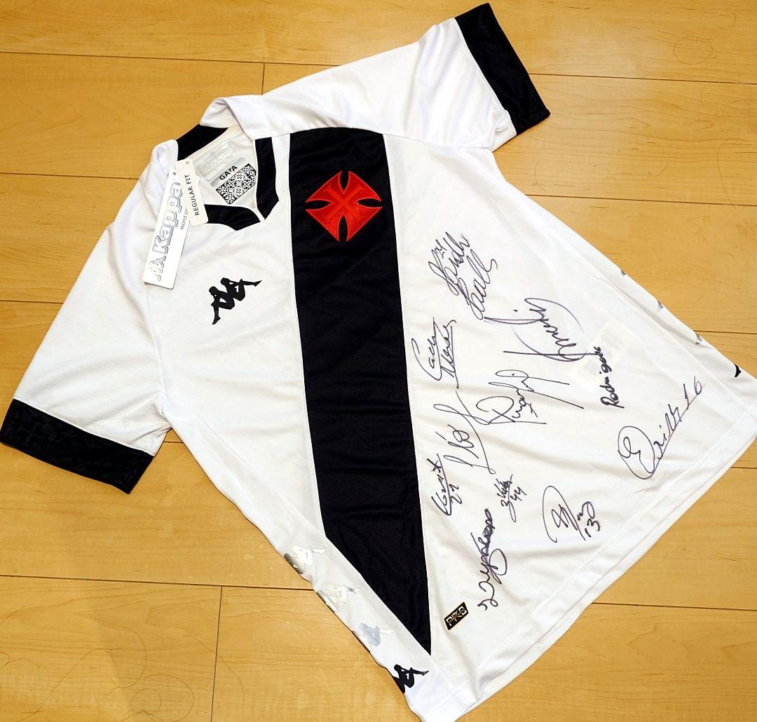 【希少】CR バスコ・ダ・ガマ　選手直筆サイン入りユニフォーム