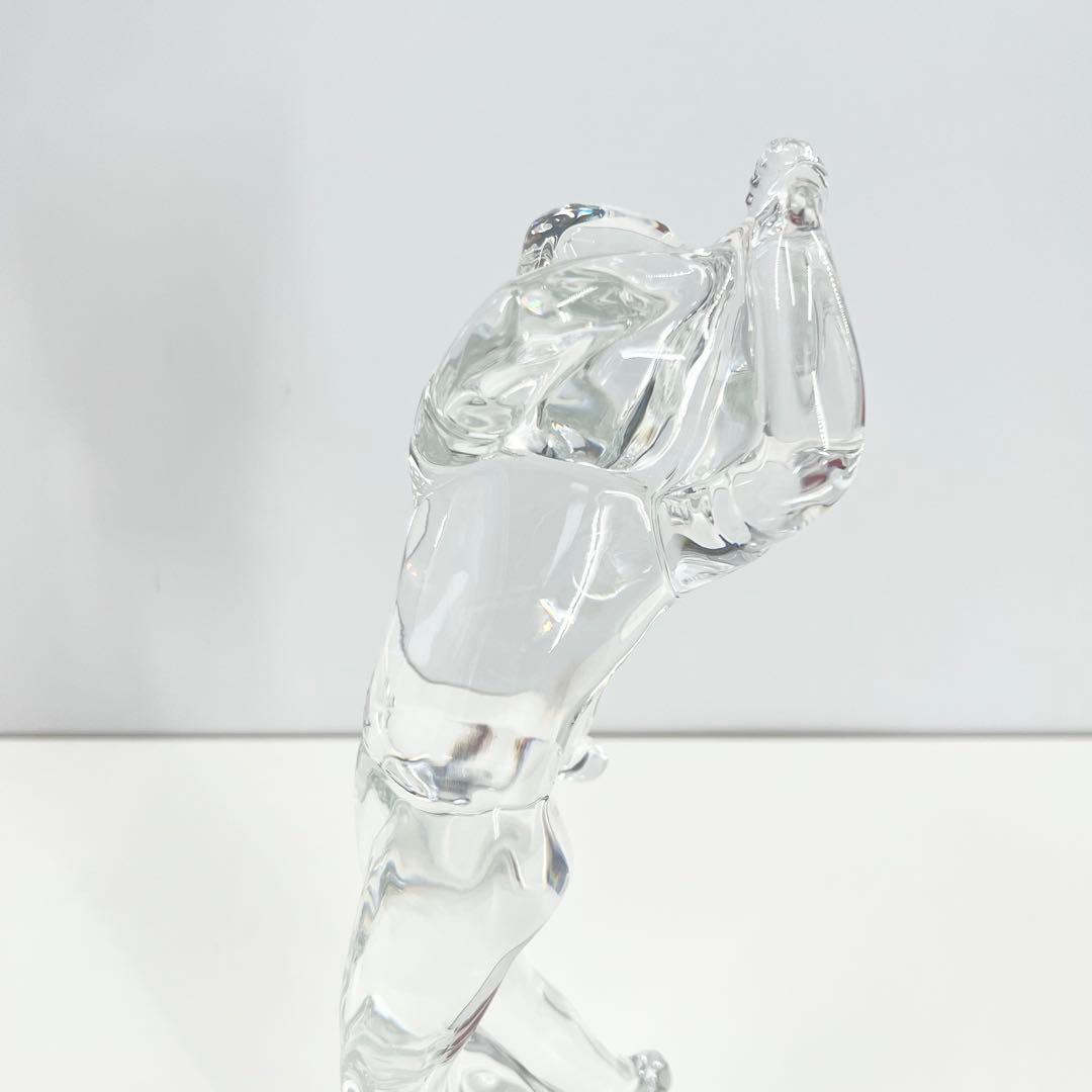 美品 Bacarat バカラ フィギュリン ゴルファースィングショット オブジェ