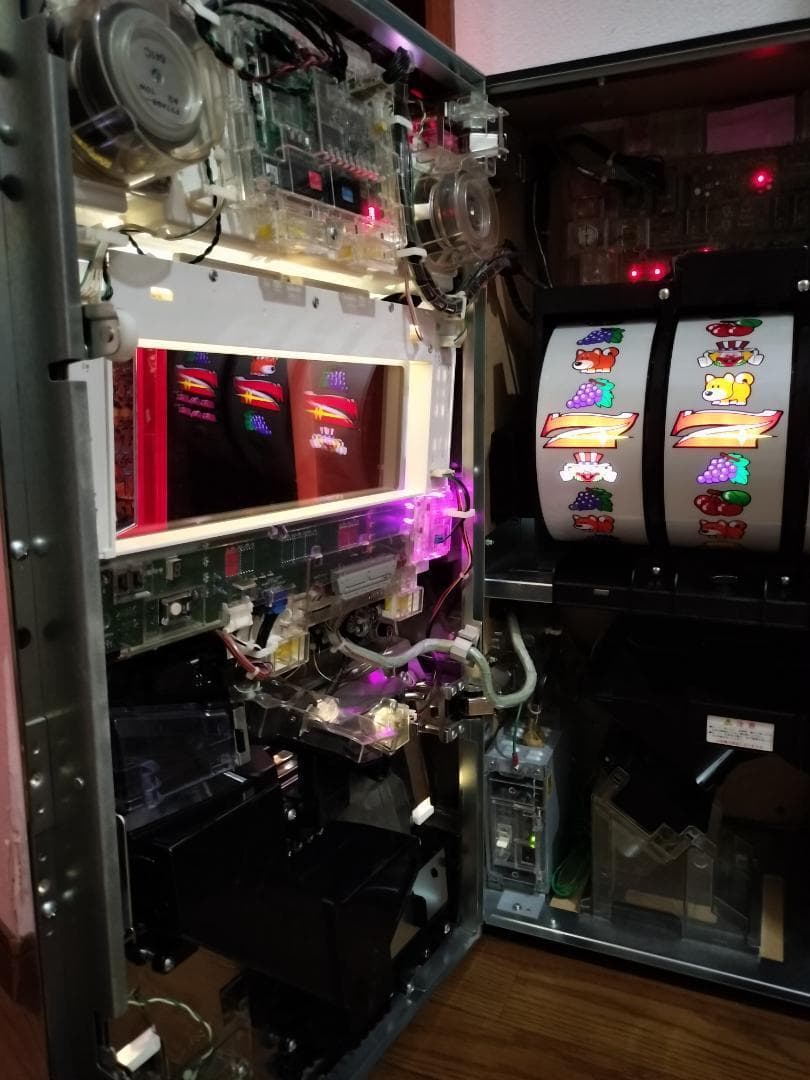 【パチスロ実機】北電子★ファンキージャグラー【オートプレイ付不要機付】