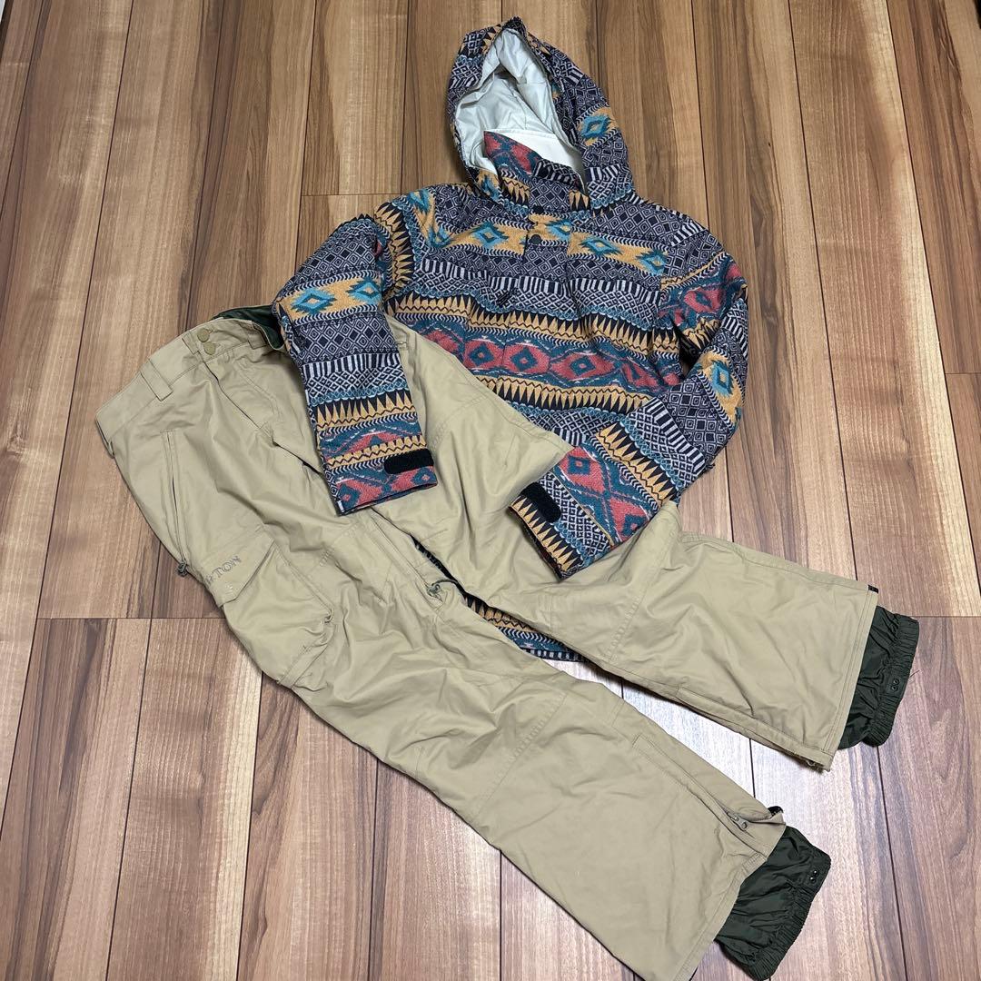 値下げ　Burton スノーボードウェアセット　レディースXSサイズ