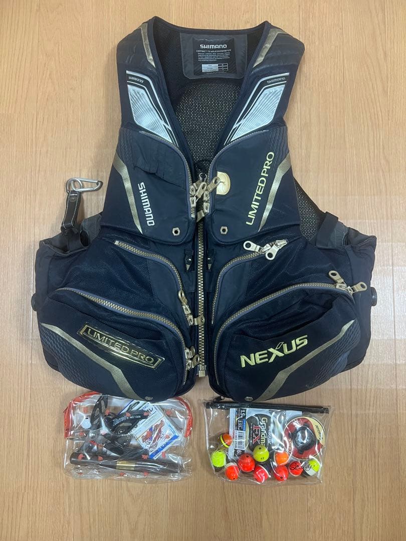 磯*絵様 SHIMANO リミテッドプロ　 ライフジャケット
