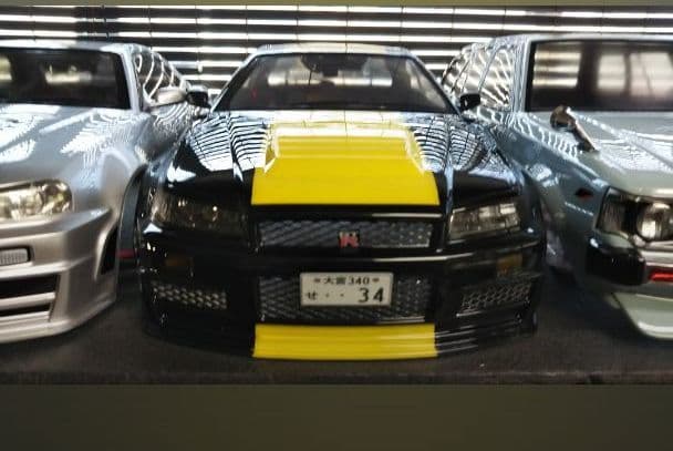 確認用出品　TAMIYA GT-R 34  未使用ボディー　マジョ～ラカラー