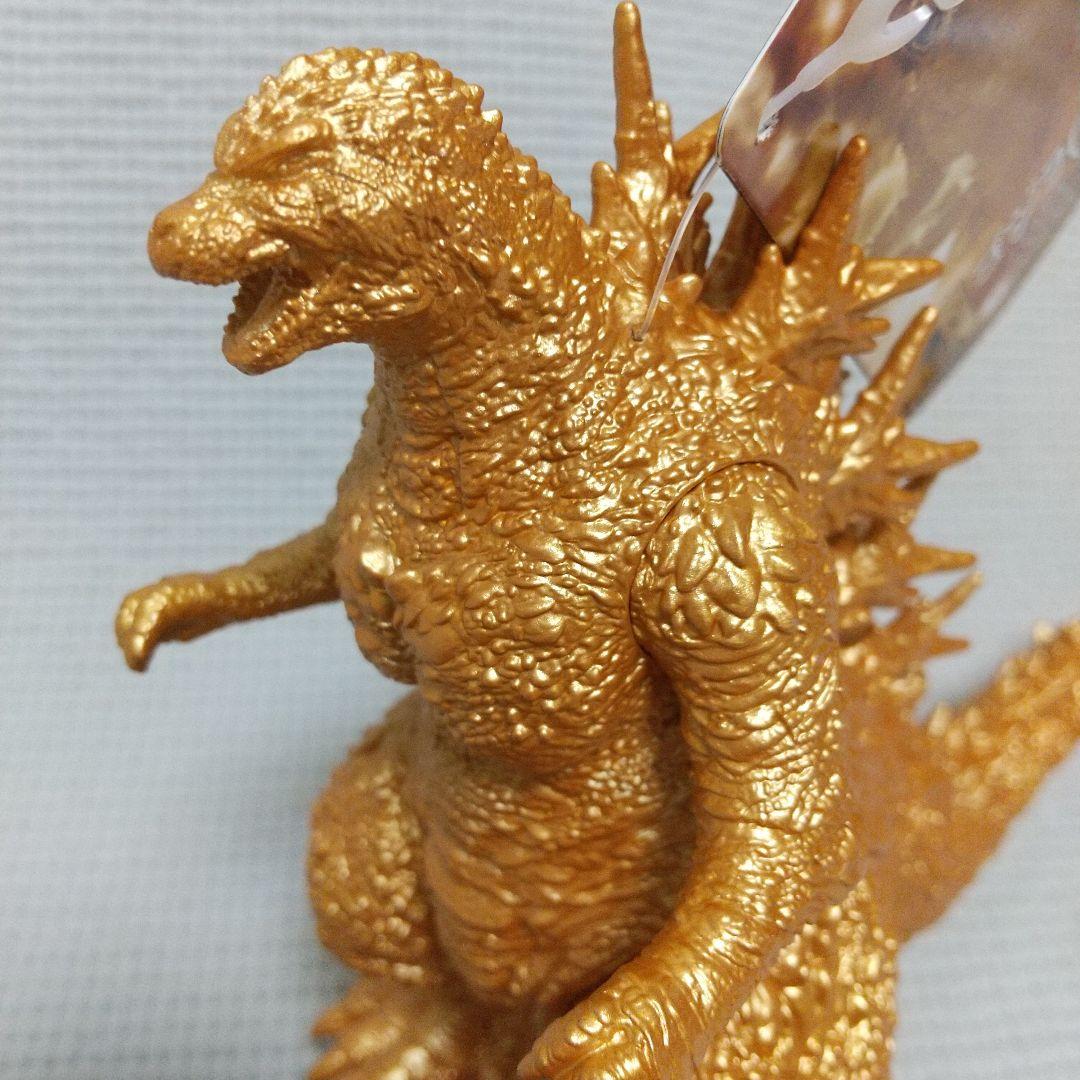 豪華！限定ゴジラ-1.0〈ゴールド・シルバー・富士山〉ソフビ