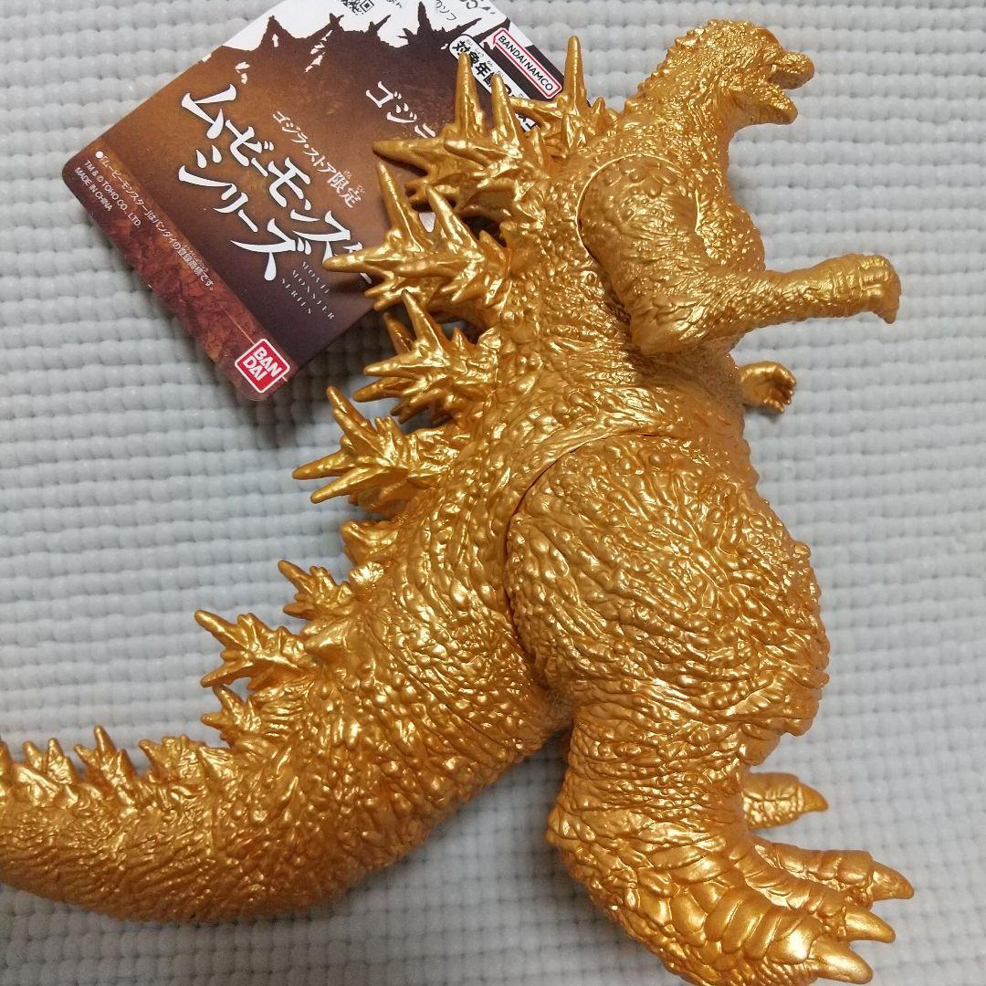 豪華！限定ゴジラ-1.0〈ゴールド・シルバー・富士山〉ソフビ