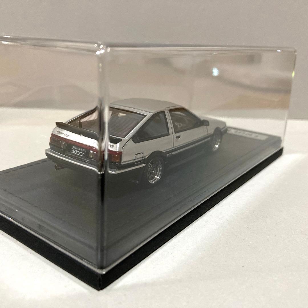 1/43 イグニッションモデル　AE86 GT Apex シルバー/ブラック