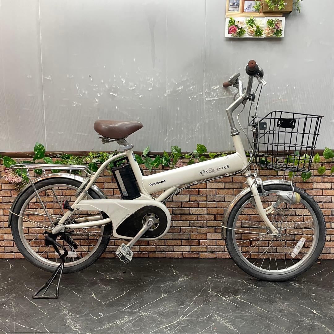 【94】電動自転車 Panasonic Casual vivi ホワイト 20