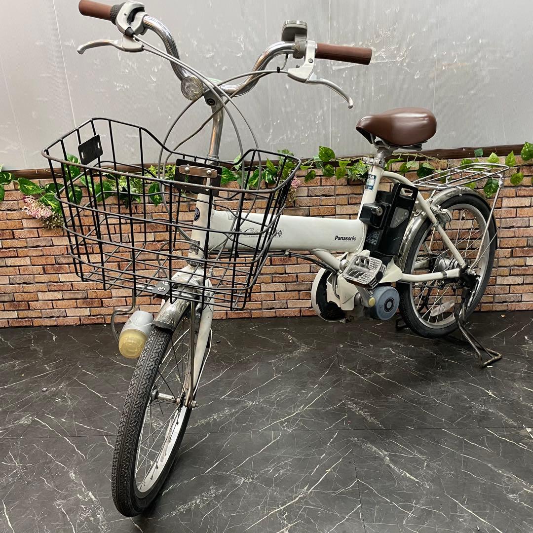 【94】電動自転車 Panasonic Casual vivi ホワイト 20