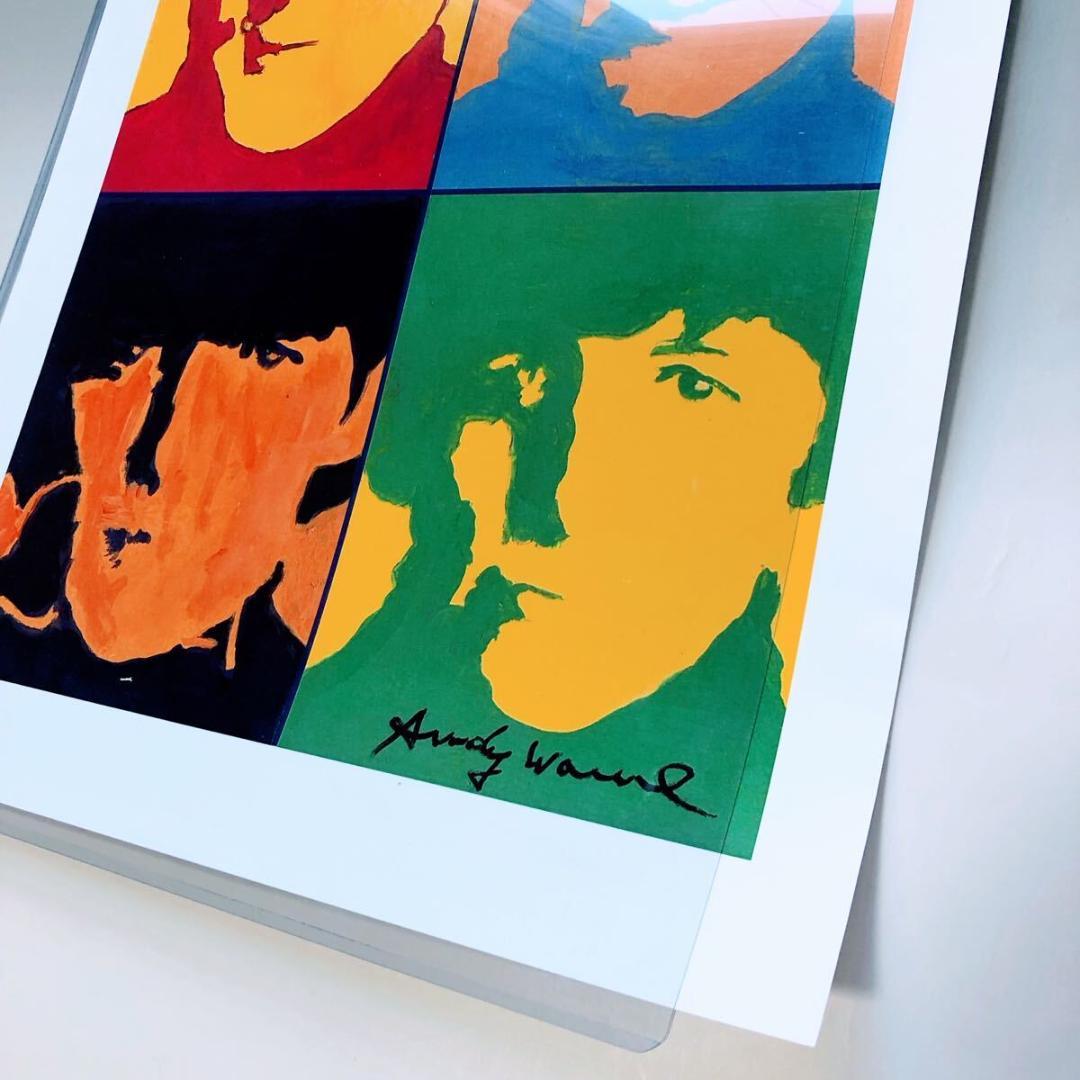 #3941 美品 アンディ ウォーホル リトグラフ ビートルズ 300枚 限定