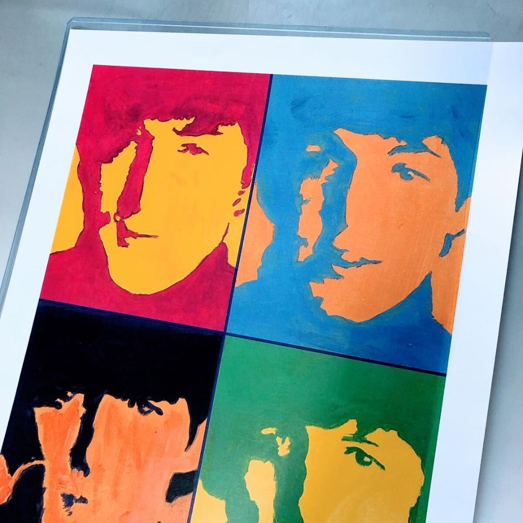 #3941 美品 アンディ ウォーホル リトグラフ ビートルズ 300枚 限定