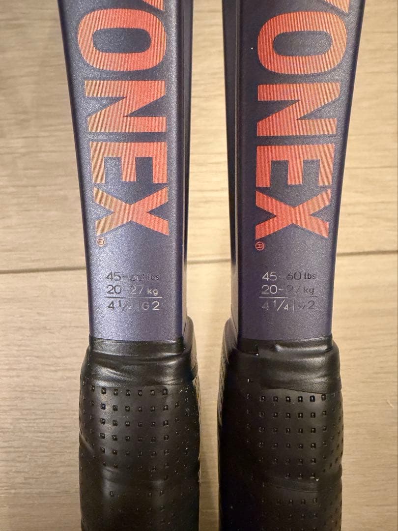 【美品】YONEX PERCEPT100 G2 2本セット