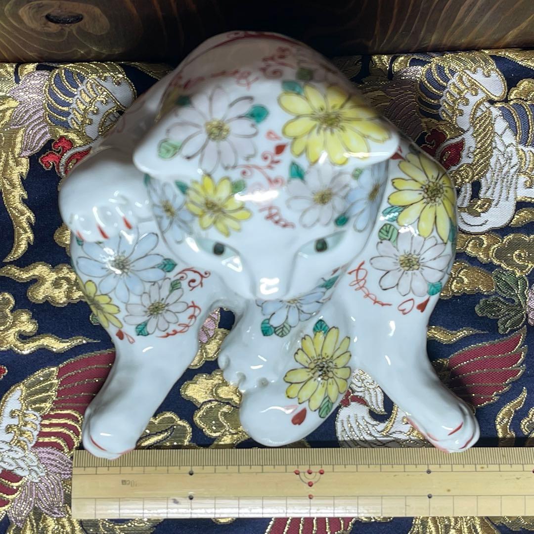 限定品【願いが叶う】招き猫 右手 スコティッシュフォールド 作家:鈴木朋子