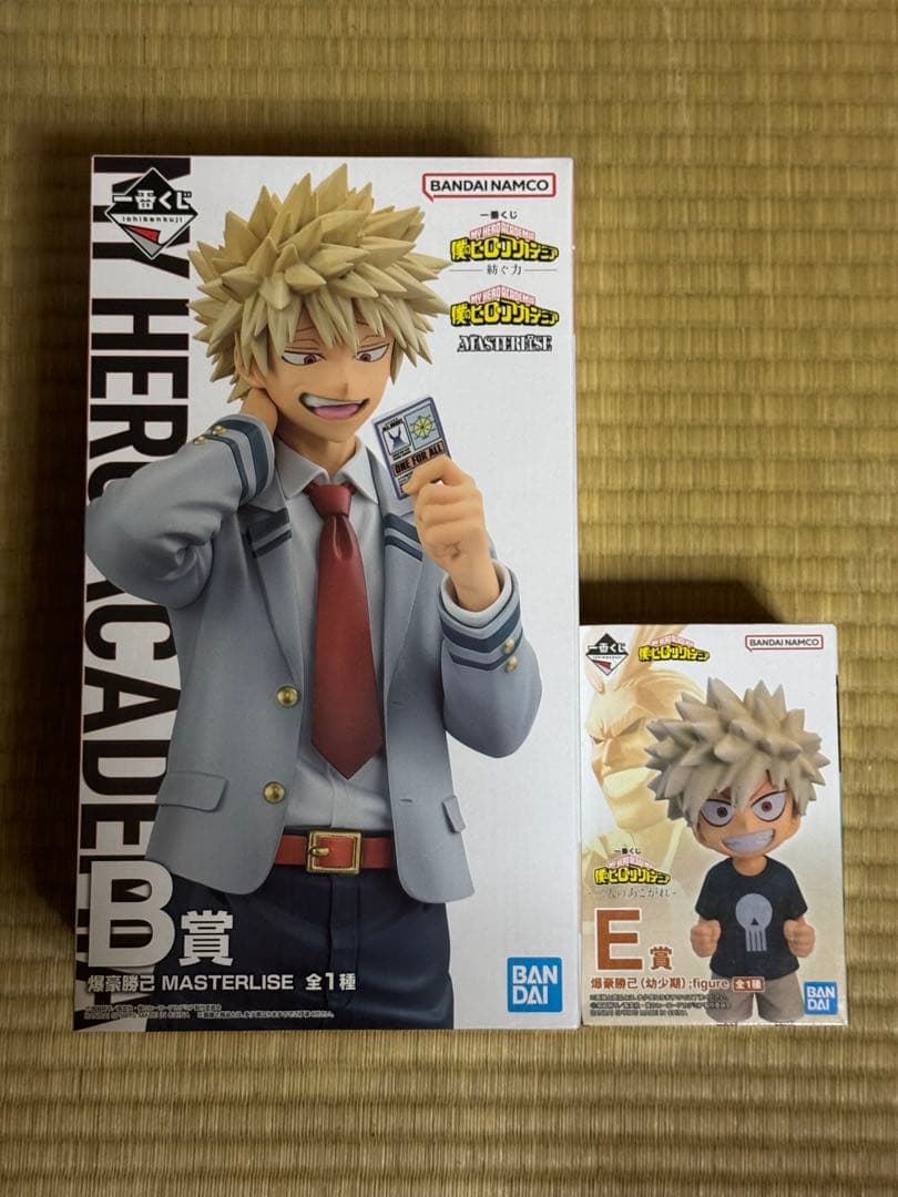 僕のヒーローアカデミア　一番くじ　爆豪勝己　紡ぐ力　二人の憧れ