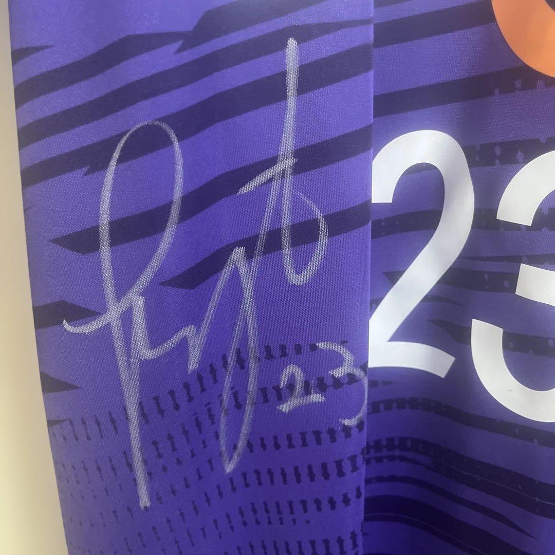 サンフレッチェ広島 ユニフォーム 2017 荒木隼人 サイン入り