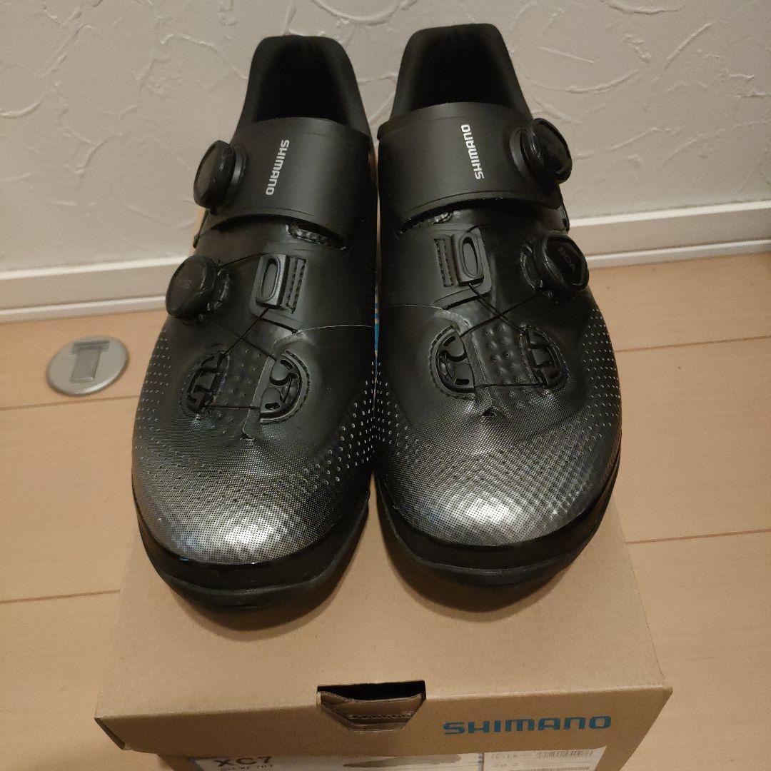 シマノ XC7 SH-XC702 サイズ46　ワイド　ペダル　クリート　セット