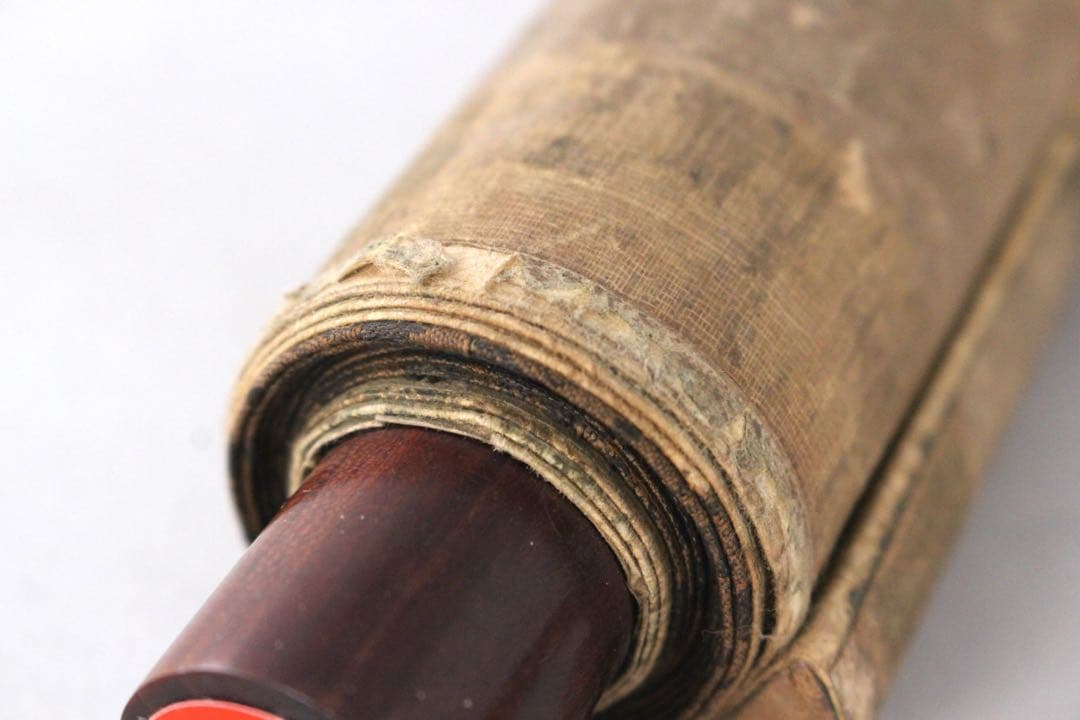 No4594 掛軸　模写　楠木正成　二行書　銀地大短冊　紙本　合箱　送料無料