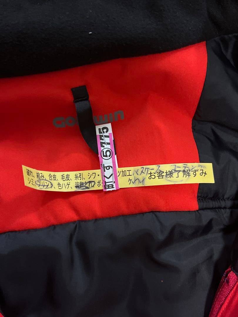 スキーウェア 赤 上下 サイズM 170cm GOLDWIN Phoenix