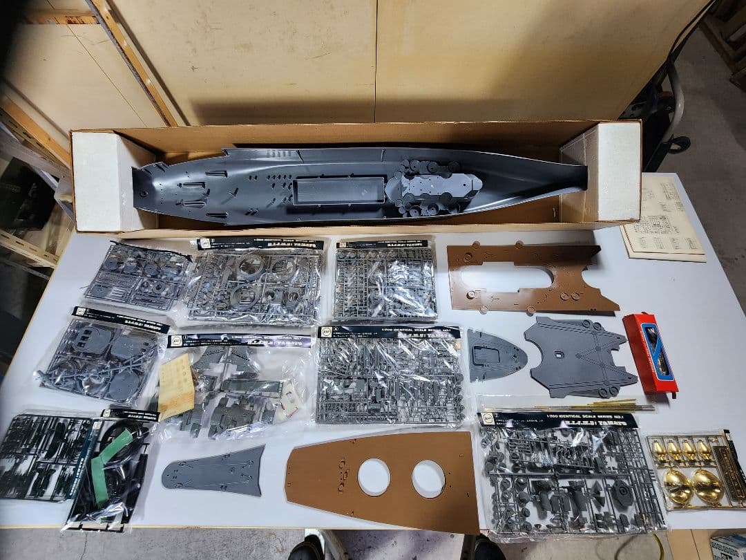 大和戦艦 1/200 スケール モデルキット
