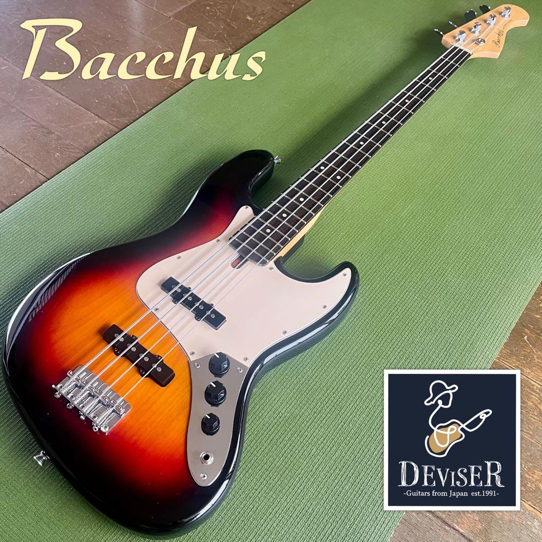 【美品】Bacchus JAZZ BASS タイプ