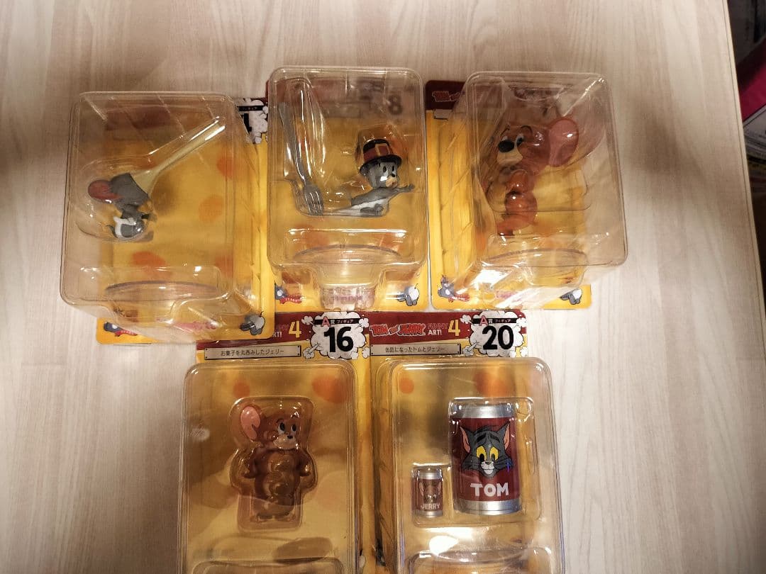 Happyくじ トムとジェリー FUNNY ART!4＆5 A賞 9種 セット