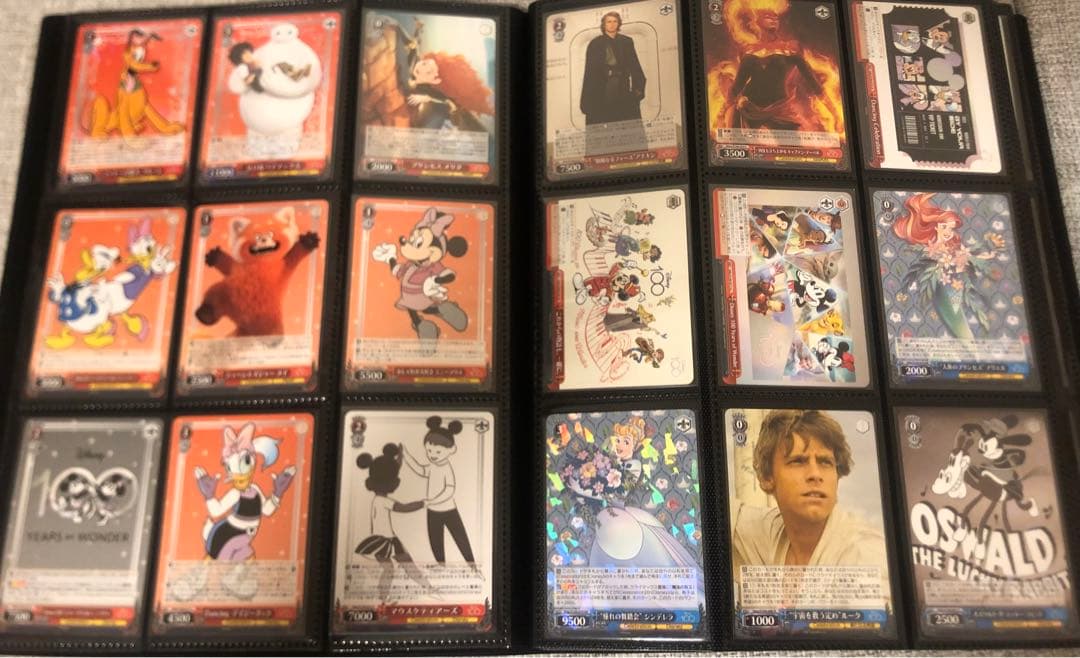 ①Disney100②ディズニーワンダーカードコレクション コンプリートセット
