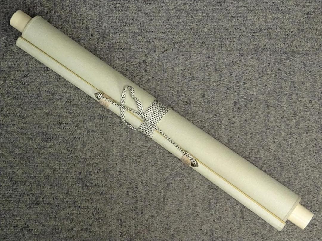 掛軸 若井道義『鍾馗図』日本画 絹本 肉筆 無地箱付 掛け軸 a092919