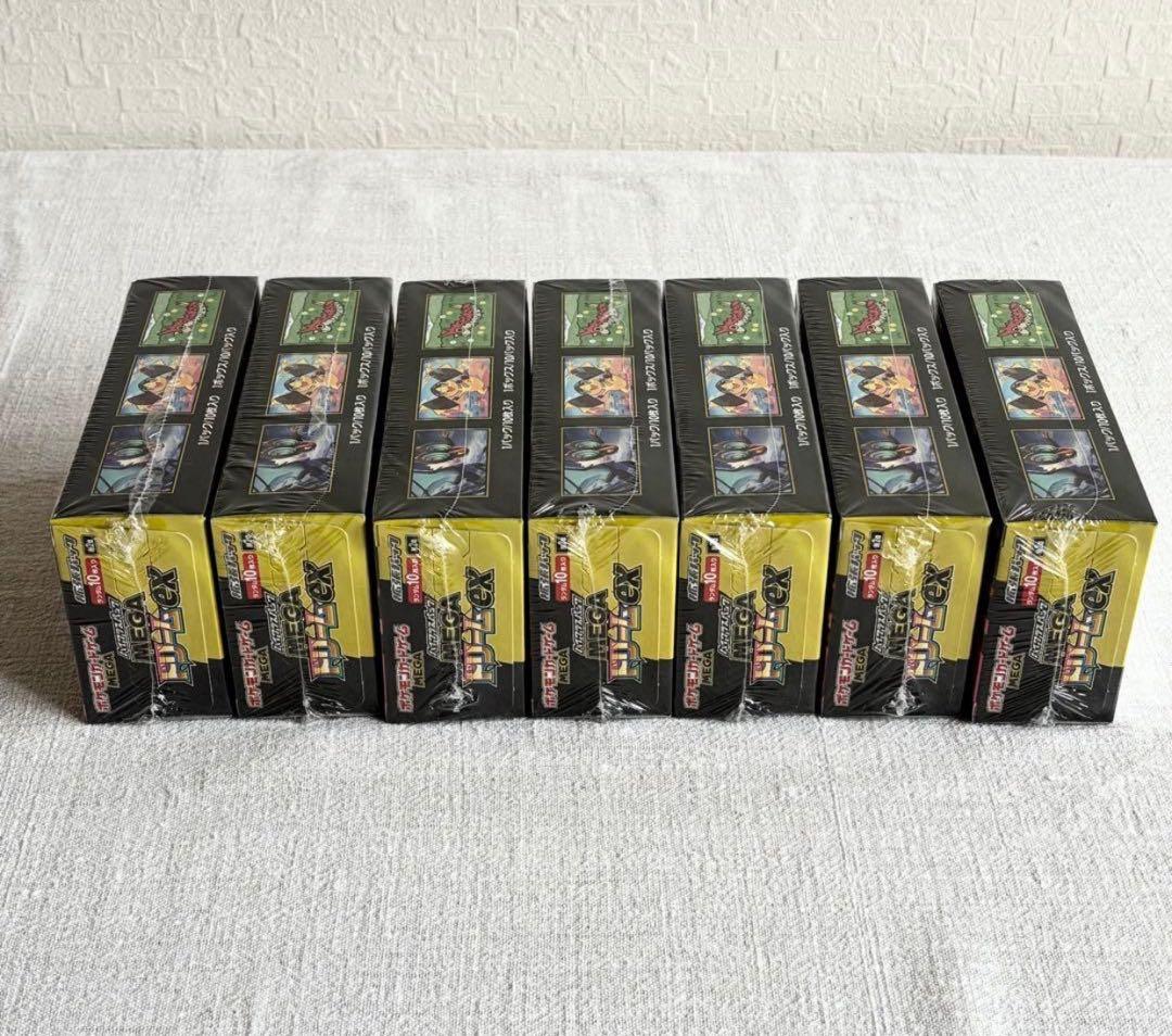 新品未開封 ポケモンカード MEGAドリームex 7BOX シュリンク付き