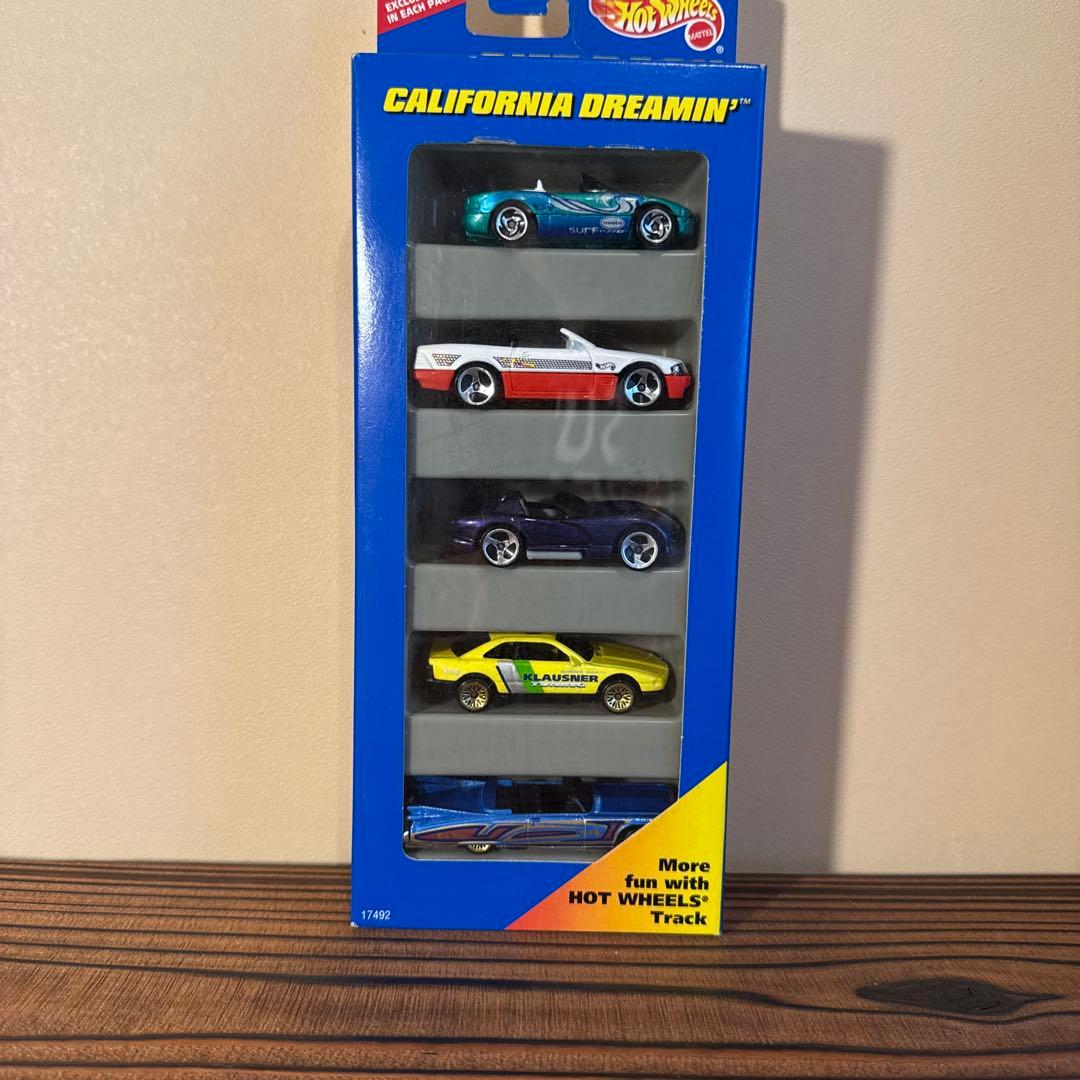 レア　ホットウィール カリフォルニアドリーム　ジャストトラック　レースチーム2