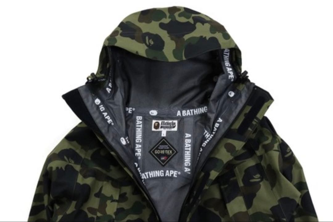 BAPE GORE TEX 1ST CAMO スノボ ジャケット 迷彩 エイプ