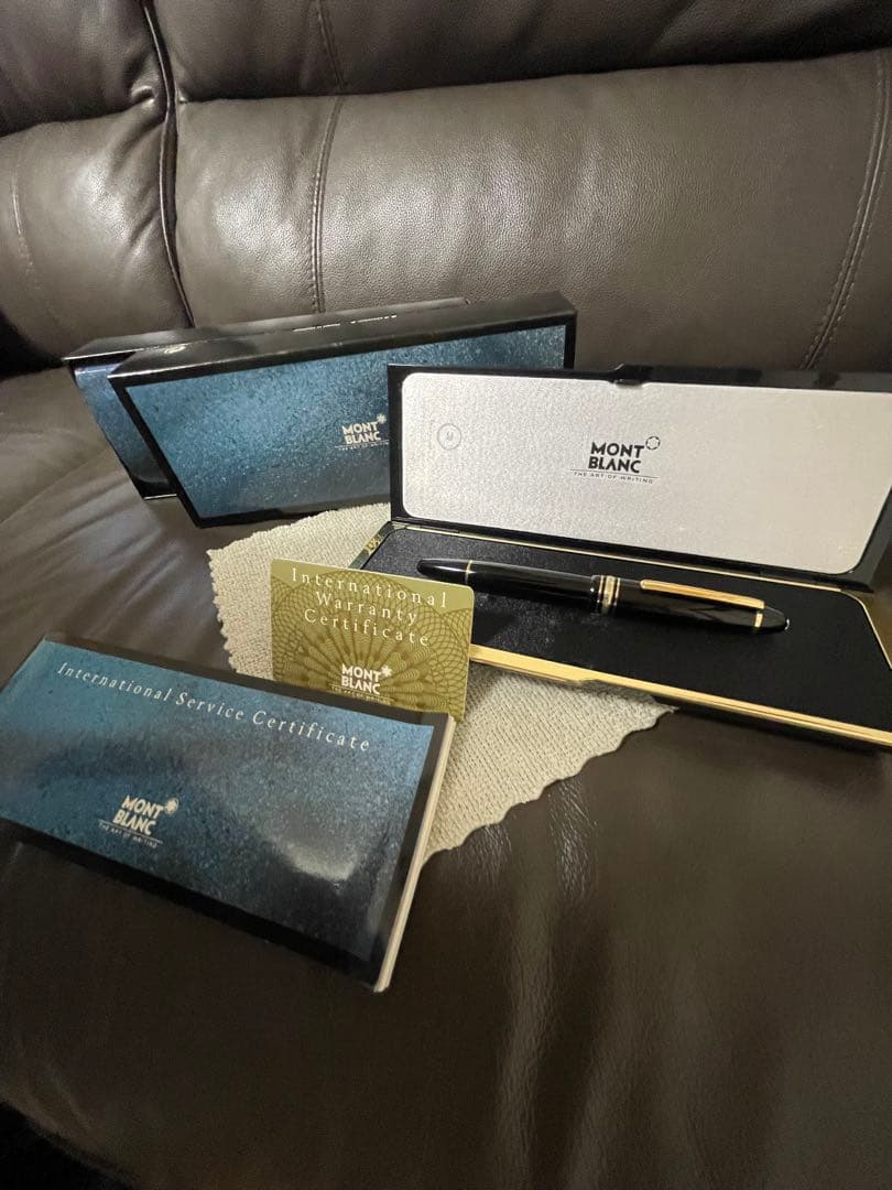 ◾️美品◾️モンブラン◾️146万年筆◾️マイスターシュテュック◾️化粧箱、サービスガイド