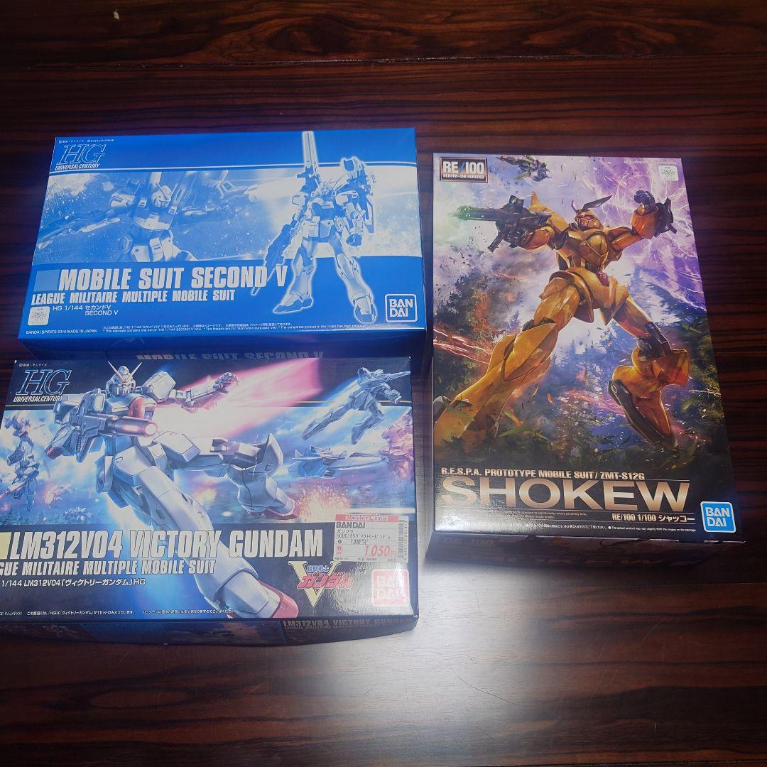 Vガンダム系ガンプラセット　HG RE/100
